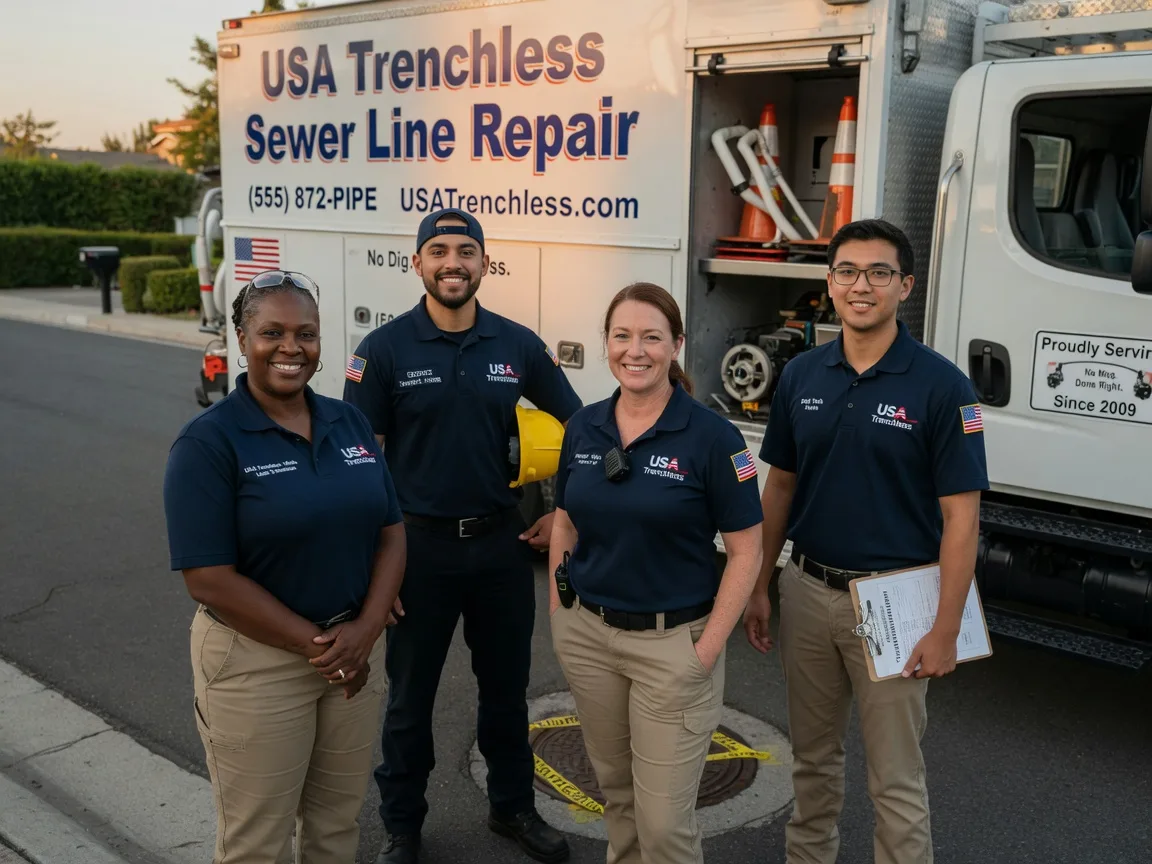 Sewer Line Repair company in Stroh, IN
